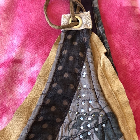 Early 2000s Thrifted Multi-Fabric Top - Picture 5 of 8